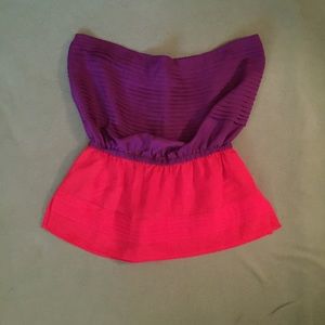 Rory Beca by F21 Strapless Top